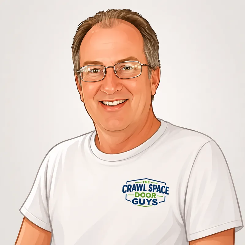 Headshot of Patrick Murray, founder of The Crawl Space Door Company
